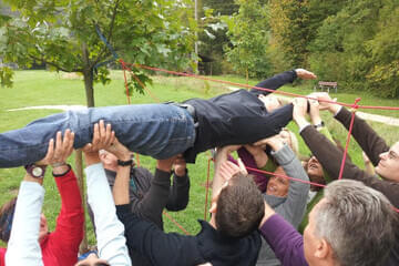 Teambuilding getragen vom Team