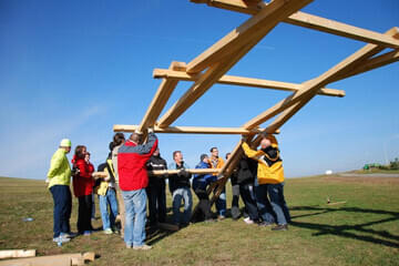 Teambuilding gemeinsam anpacken